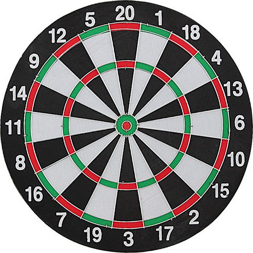 Tarcza dart sizalowa+6 rzutek (EB030231/BT171525) EB030231/BT171525 (8601503100109) Sporta aksesuāri