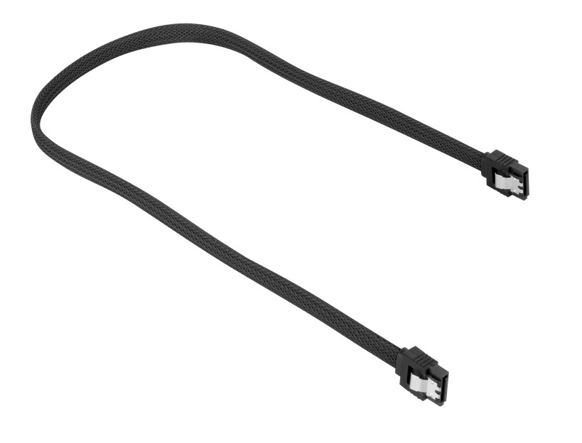 Sharkoon SATA III Cable black - 30 cm kabelis datoram