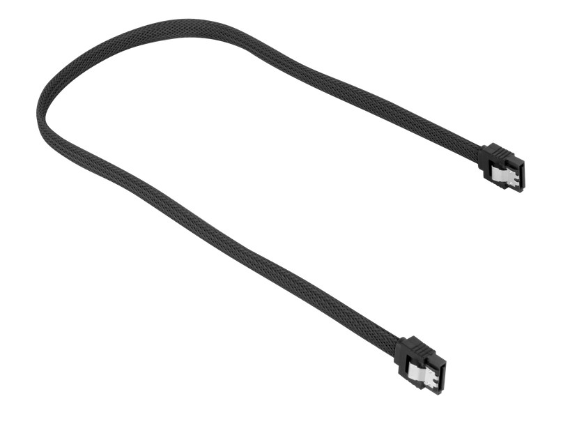 Sharkoon SATA III Cable black - 45 cm kabelis datoram