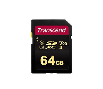 Transcend SDXC 700S         64GB Class 10 UHS-II U3 V90 atmiņas karte