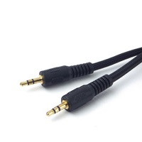 MicroConnect AUDLL10 3.5mm Gold Plated 10m M-M kabelis video, audio