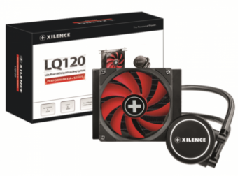 Xilence LQ120 RED 200W Water Cooling ventilators