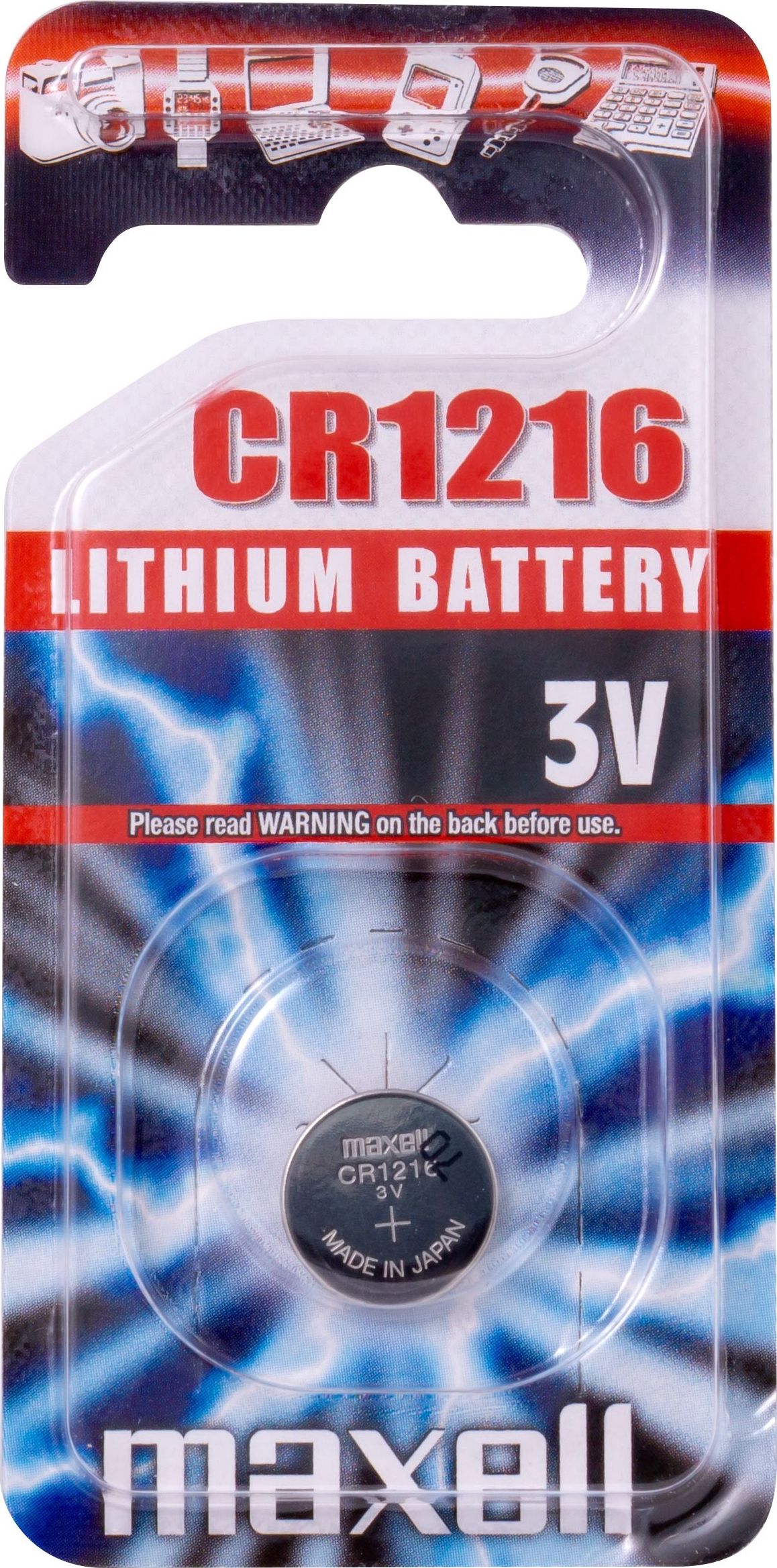 Maxell Battery CR2016 1 pc. Baterija