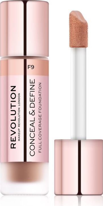 Makeup Revolution Conceal and Define F9 23ml 739111 tonālais krēms