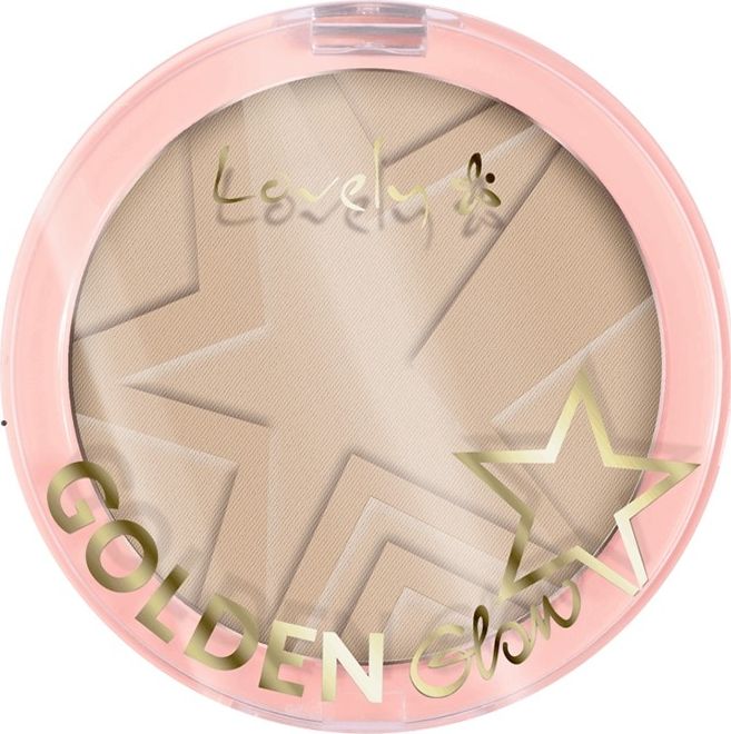 Lovely Golden Glow puder do konturowania twarzy 2 Light Beige 10g 5901801630869 (5901801630869)