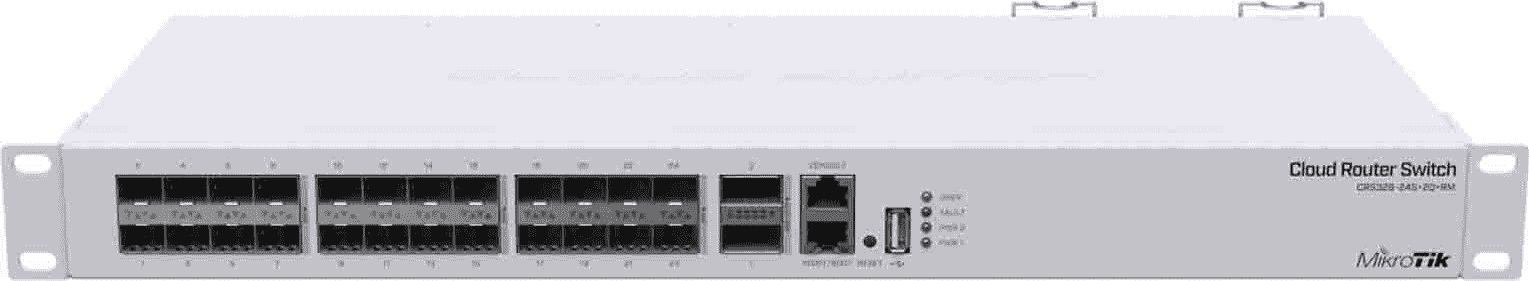 Switch MikroTik CRS326 (CRS326-24S+2Q+RM) MT CRS326-24S+2Q+RM (4752224002211) komutators