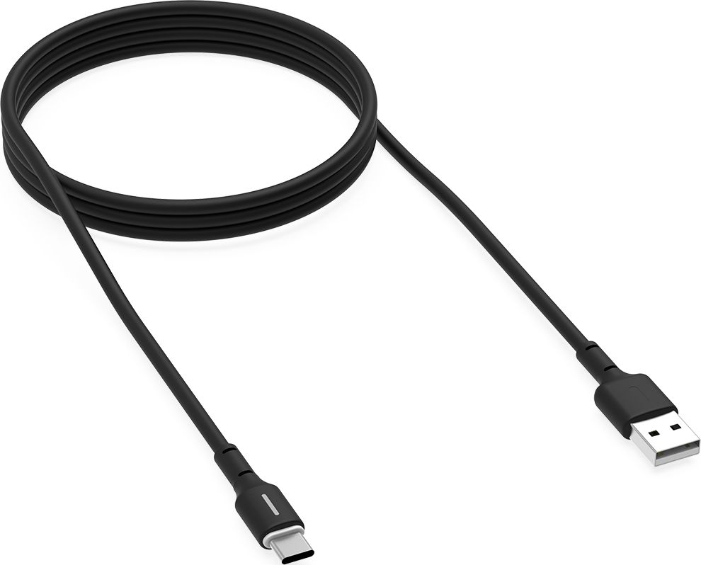 KRUX Cable USB Type-A / USB Type-C LED  QC 3.0 cable 1.2 m USB kabelis