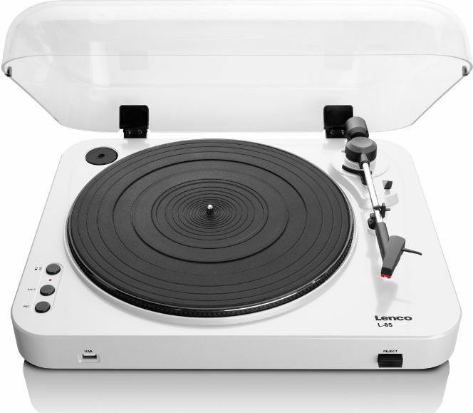 LENCO Record player     L-85 WHITE radio, radiopulksteņi