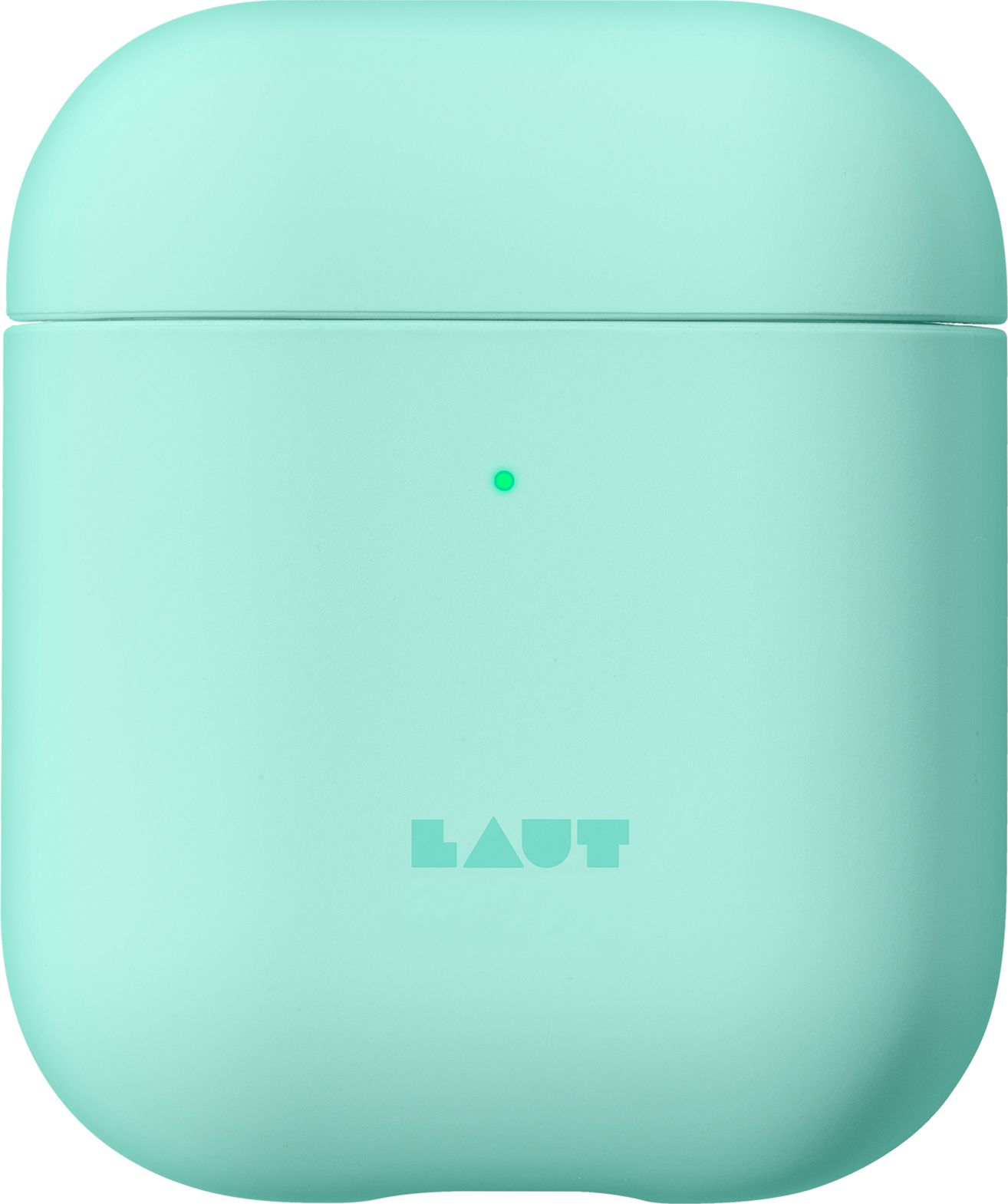 Laut Etui ochronne Huex Pastels do AirPods 1/2 turkusowe 73718-uniw (4895206913089)