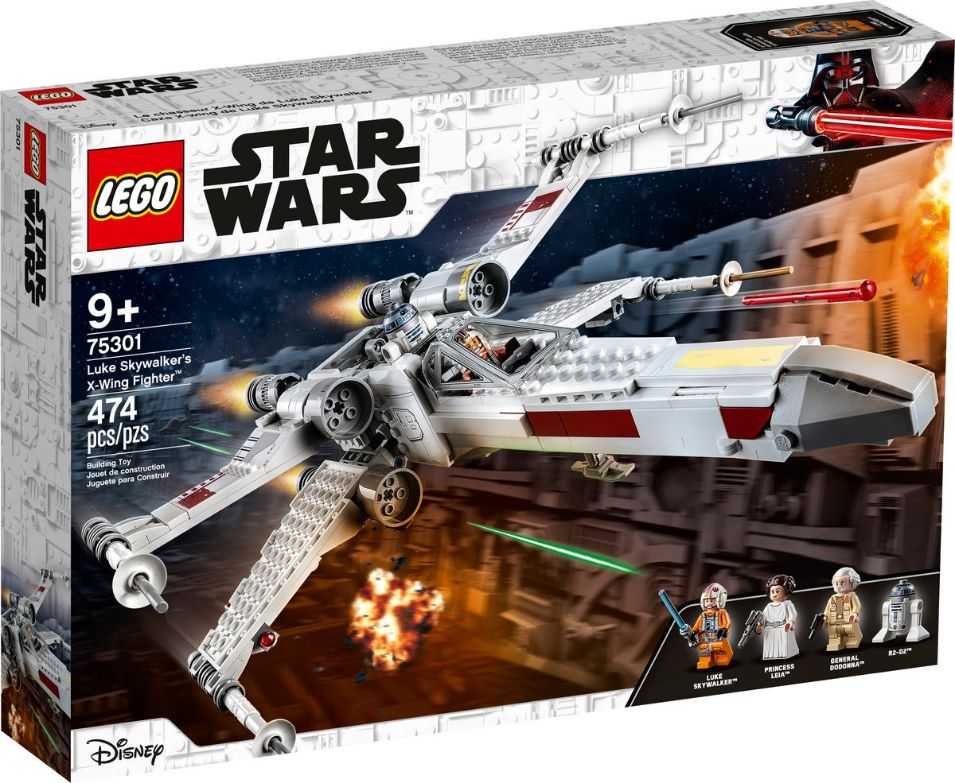 LEGO Star Wars 75301 Luke Skywalker X-Wing Fighter LEGO konstruktors
