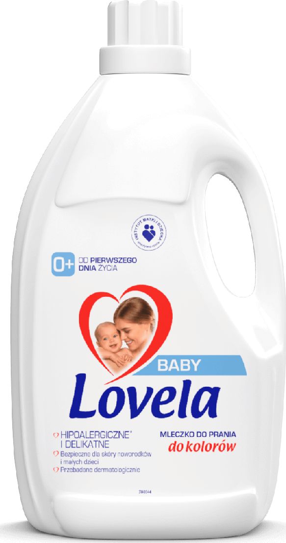 Lovela Hypoallergenic washing milk for baby and children's clothes for colors 2.9l Sadzīves ķīmija