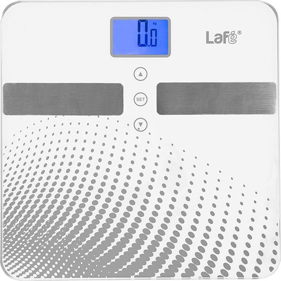 LAFE WLS003.1  personal scale Square White Electronic personal scale Svari