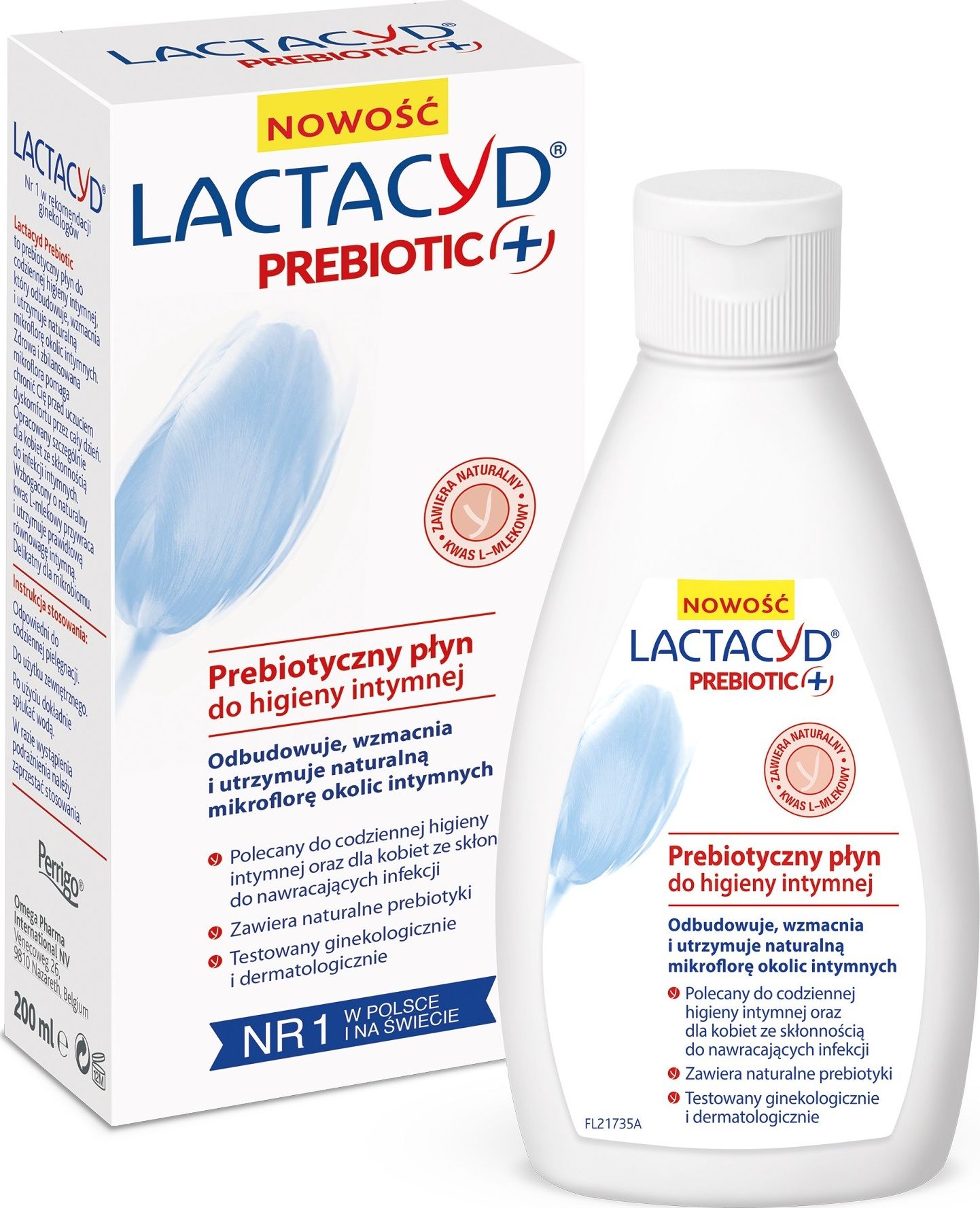 Lactacyd Prebiotic fluid for intimate hygiene 200ml kosmētika ķermenim