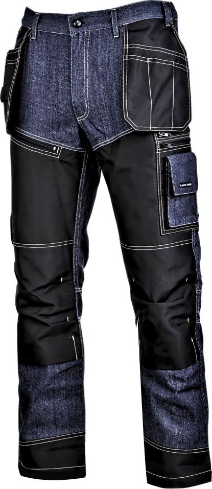 Lahti Pro Spodnie jeansowe niebieskie ze wzmocnieniami,  xl , ce,lahti