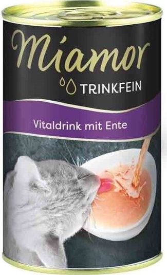 Miamor Miamor Vitaldrink z kaczka puszka 135g VAT012951 (4000158743633) kaķu barība