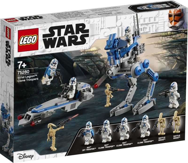 LEGO Star Wars 75280 501st Legion Clone Troopers LEGO konstruktors
