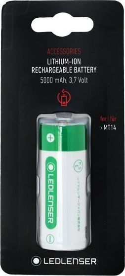 Latarka Ledlenser Akumulator 3,7 V / 5000 mAh, MT14 501002 (4058205009263) kabatas lukturis