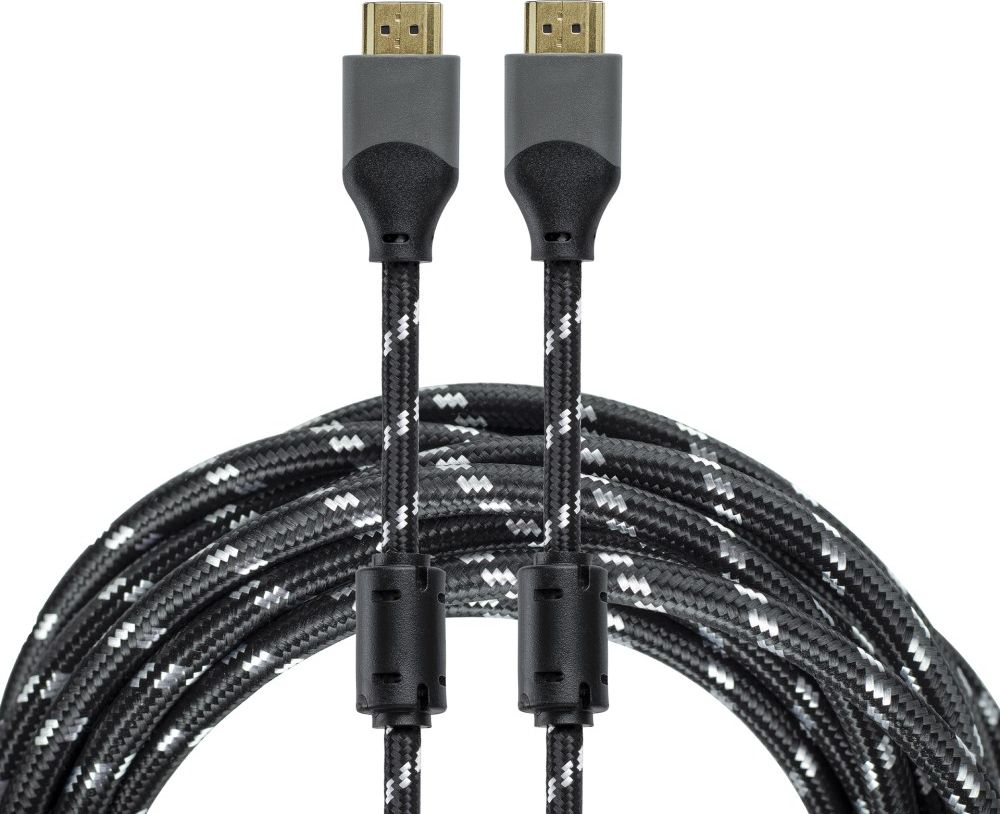 Kabel Libox HDMI - HDMI 5m czarny (LB0195-5) LB0195-5 (5902689077036) kabelis video, audio