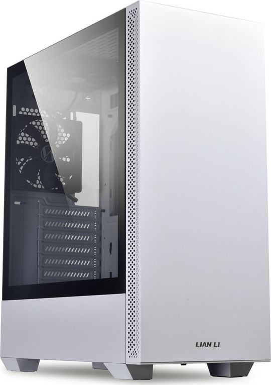 Lian Li LANCOOL 205 Midi-Tower, Tempered Glass - weis Datora korpuss