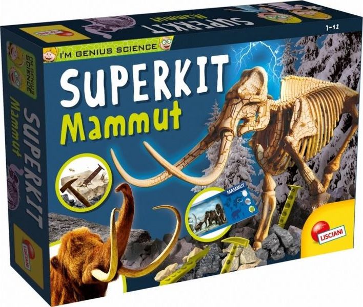 Lisciani Little Genius - Super Kit Mammuth konstruktors