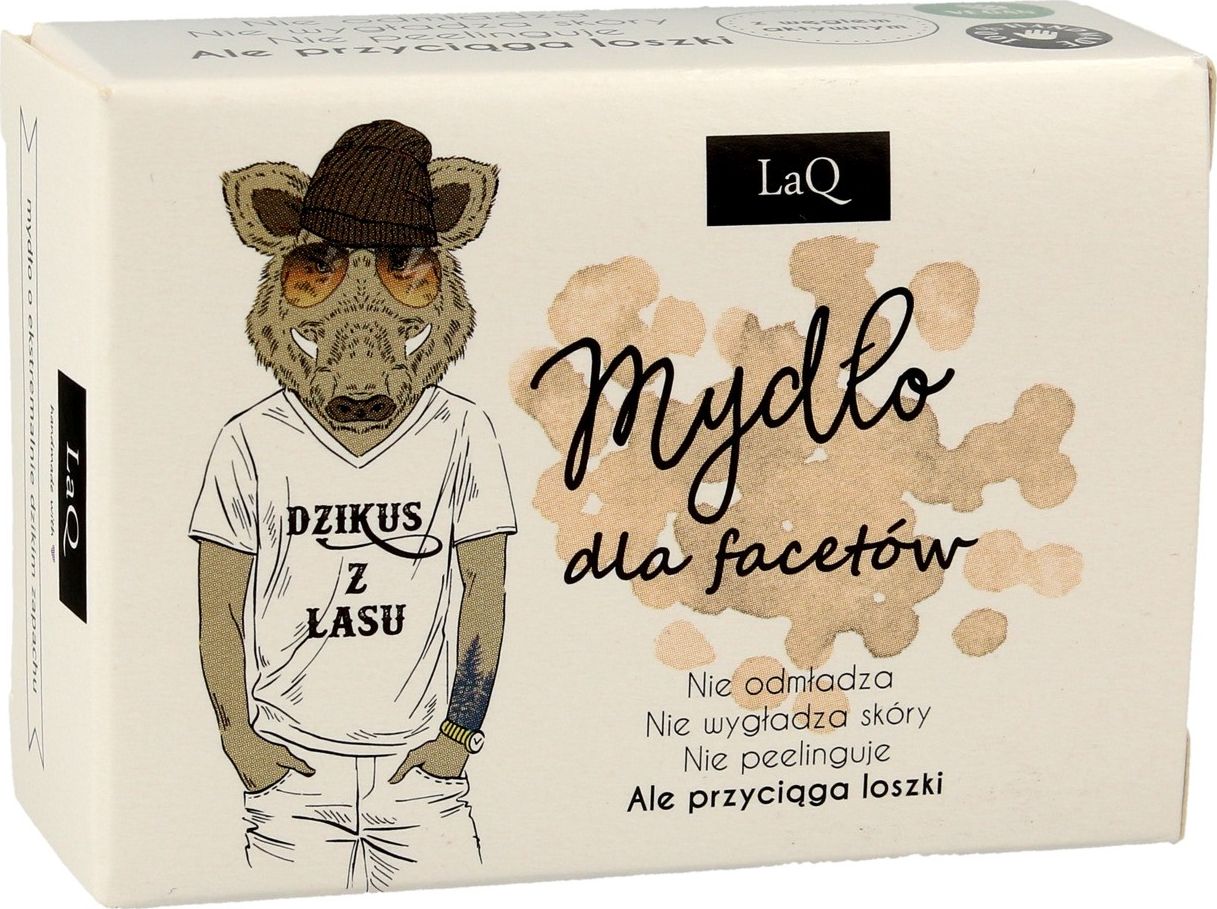 LaQ Mydlo w kostce dla facetow Dzikus z Lasu 85ml 856087 (5902730836087) kosmētika ķermenim