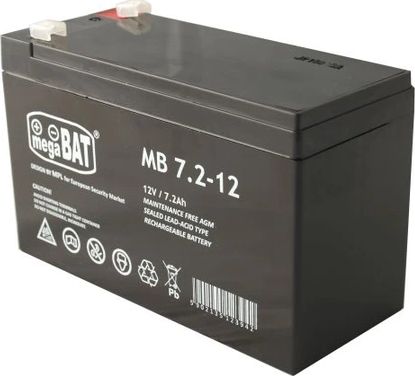 AGM Battery 12V 7.2Ah (151x65x94mm) MB 7.2-12 Baterija