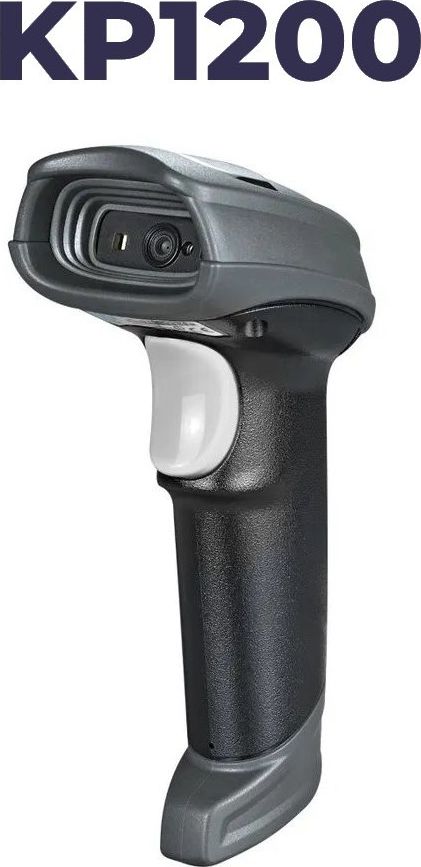 KAPTUR 1D + 2D Professionelles Barcode Scanner, schwarz, USB svītru koda lasītājs