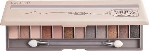 Lovely Make Up Kit Paleta cieni do powiek Nude 13g 5901571046549 (5901571046549) ēnas