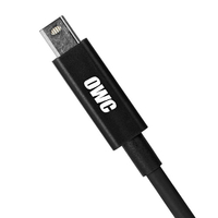 OWC cable Thunderbolt P remium 2m black kabelis, vads