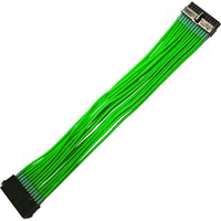 Kabel Nanoxia ATX-Verlangerung, 30 cm, Single, neon-grun kabelis datoram