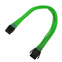 Kabel Nanoxia 8er PCI-E Verlangerung, 30 cm, Single, neon-gr kabelis datoram