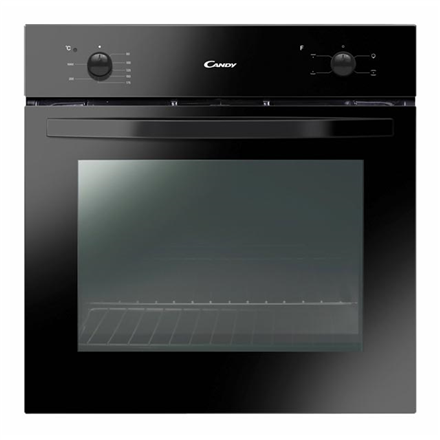 Candy Oven FCS100N Multifunction, 71 L, Black, Manual, A, Rotary knobs, Height 60 cm, Width 60 cm, Conventional Cepeškrāsns