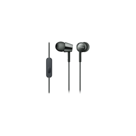 Sony MDR-EX155APB 3.5mm (1/8 inch), In-ear, Microphone, Black