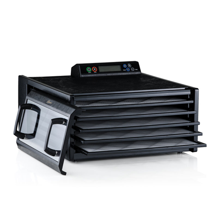 Excalibur 4548CDFB Black, 400 W, Number of trays 5, Temperature control, Integrated timer Augļu žāvētājs