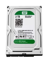 Western Digital WD Caviar Green 2TB 64MB Cache Refurbished cietais disks