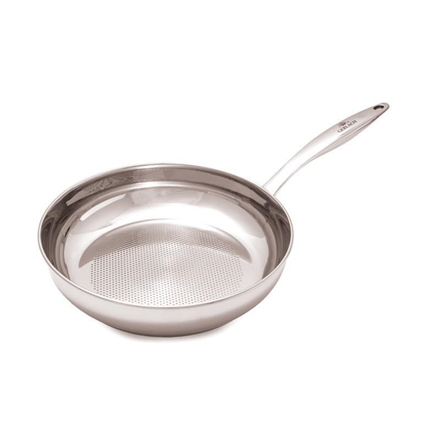 WMF Profi Type Frying pan, 24 cm, Suitable for hob types Ceran, gas, electric and induction, Stainless steel, Virtuves piederumi