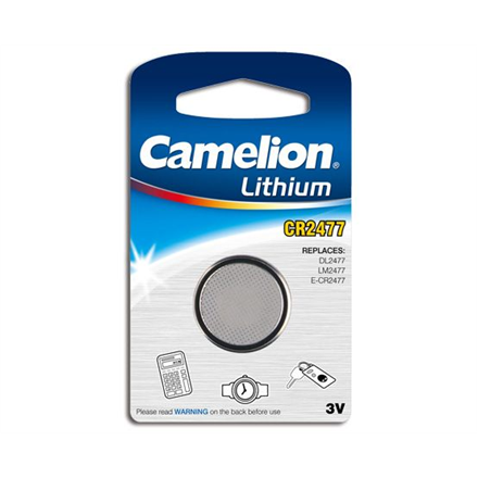 Camelion CR2477, Lithium, 1 pc(s) Baterija