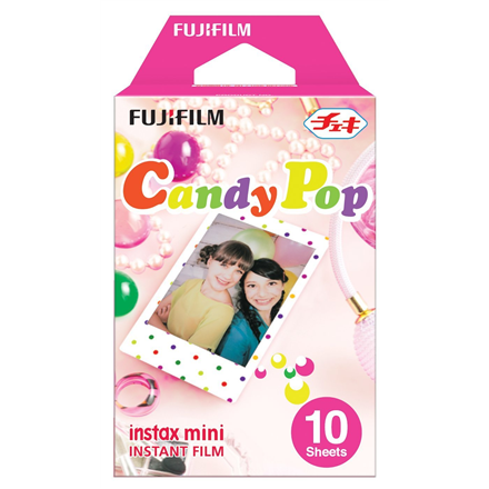 Fujifilm Instax Mini Candy Pop Instant Film Quantity 10, 86 x 54 mm foto papīrs