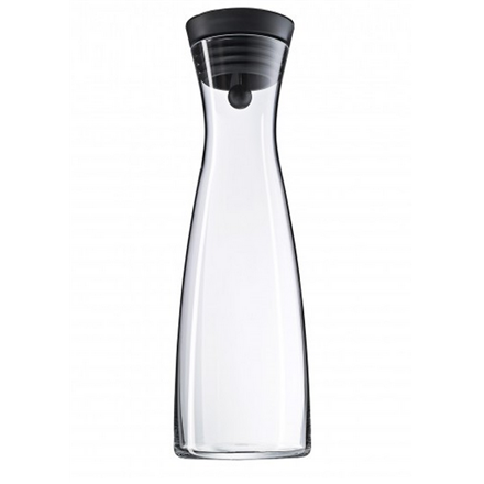 WMF Water decanter with CloseUp stopper, 1,5L, Black, Virtuves piederumi