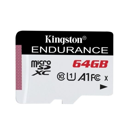 Kingston High Endurance microSDXC 64GB Class 10 UHS-I atmiņas karte