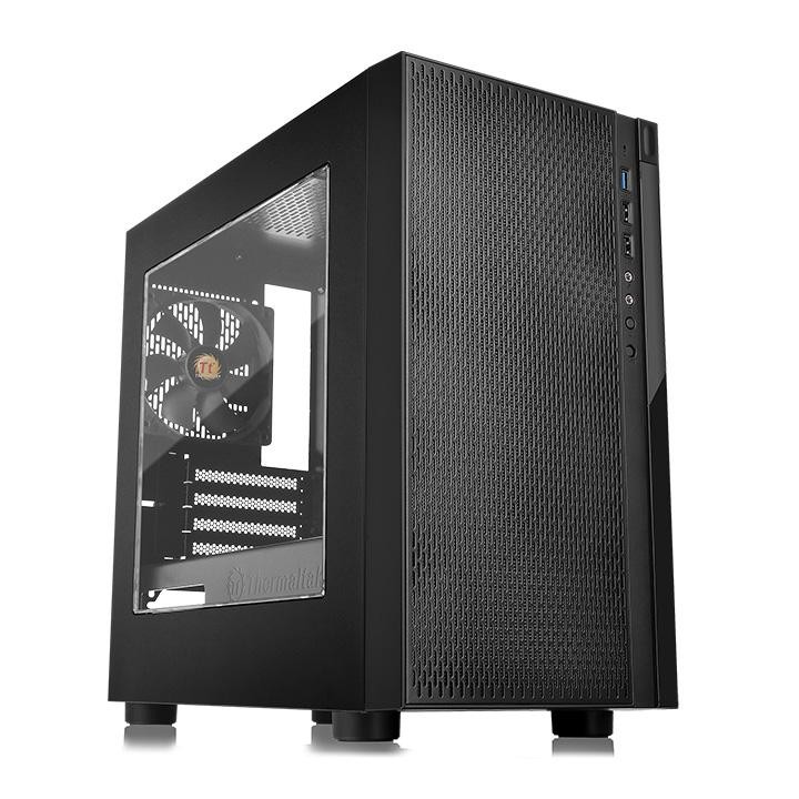 Versa H18 microATX USB3.0 Window - Black Datora korpuss