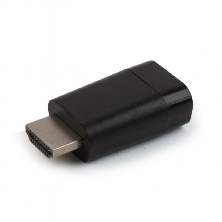 Gembird adapter single port, blister HDMI-A(M)->VGA (F)