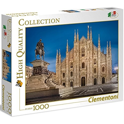 Clementoni Puzzle 1000 pieces Italian Collection - Milan puzle, puzzle