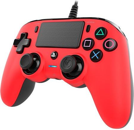 Nacon Compact controller red (PS4OFCPADRED) spēļu konsoles gampad