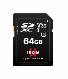 GOODRAM SDXC 64GB IRDM UHS-I U3 atmiņas karte