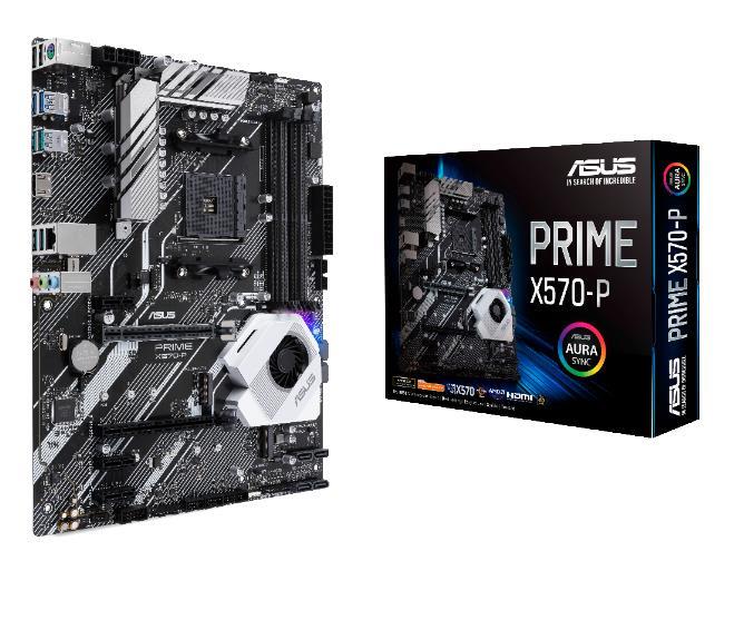 ASUS PRIME X570-P (AMD,AM4,DDR4,ATX) pamatplate, mātesplate