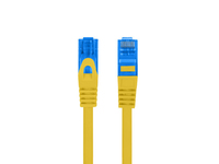 LANBERG patchcord cat.6A FTP 1.5m yellow kabelis, vads