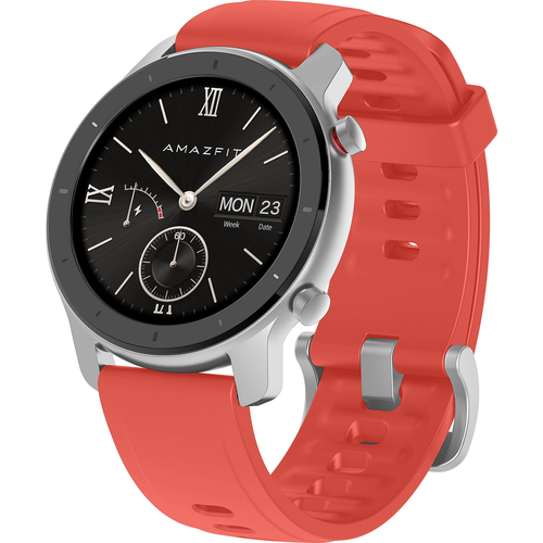 Amazfit GTR 42MM Coral Red Viedais pulkstenis, smartwatch