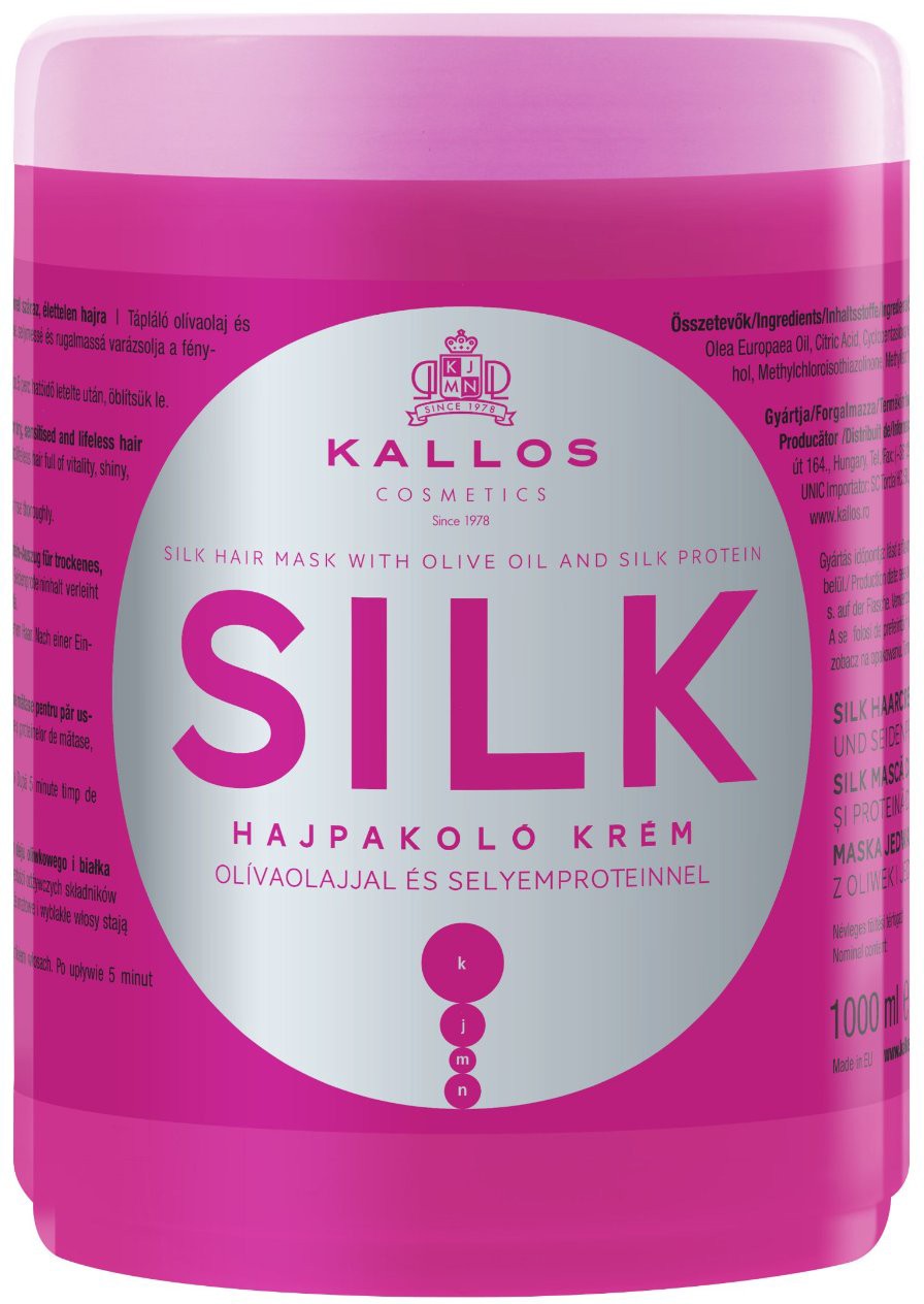 Kallos Silky Hair Mask Hair Mask 1000ml