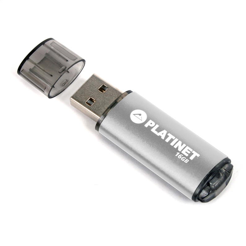 Platinet X-Depo 16GB srebrny USB Flash atmiņa